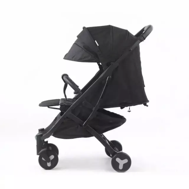 Baby Stroller Foldable Pushchair Pram Toddler Buggy Adjustable Backrest Canopy