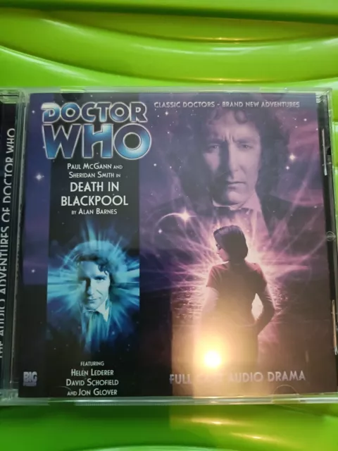 Doctor Who Death in Blackpool, 2009 Big Finish audio book CD