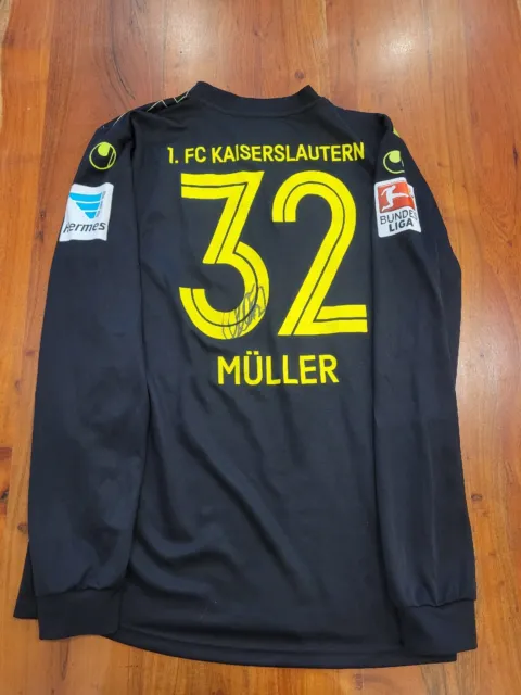 Signiertes Marius Müller Trikot 1.FC Kaiserslautern Matchworn?