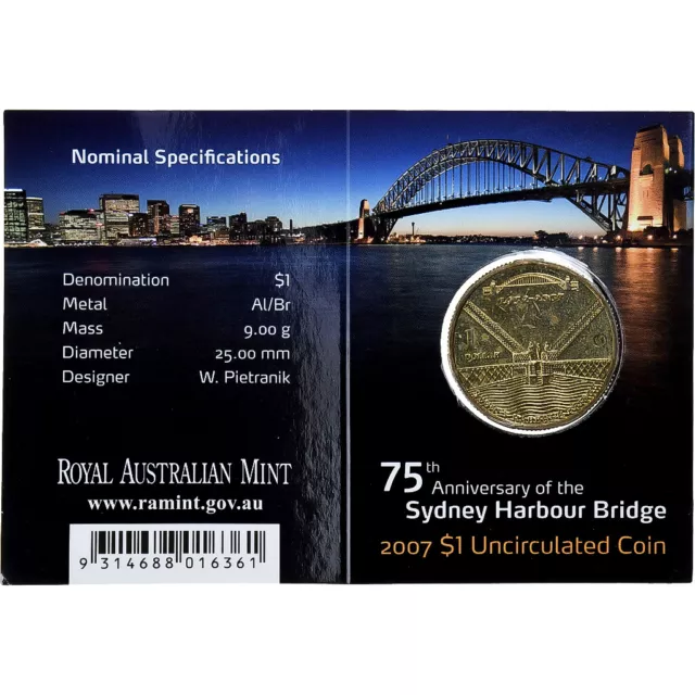 [#1280455] Australie, Elizabeth II, Dollar, Sydney Harbour Bridge, 2007, Melbour