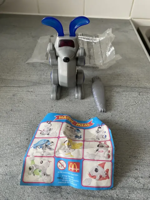 McDonalds Happy Meal Spielzeug - SEGA Robo Chi Pets 2001 - Kaninchen - Hop Chi
