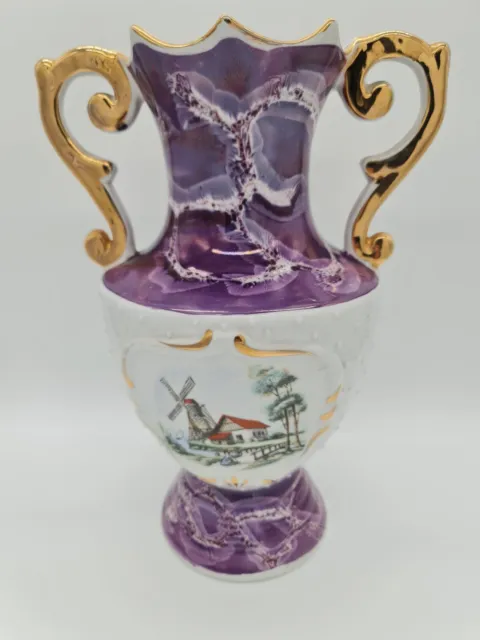 Vase Décoratif en Porcelaine Vintage Italy