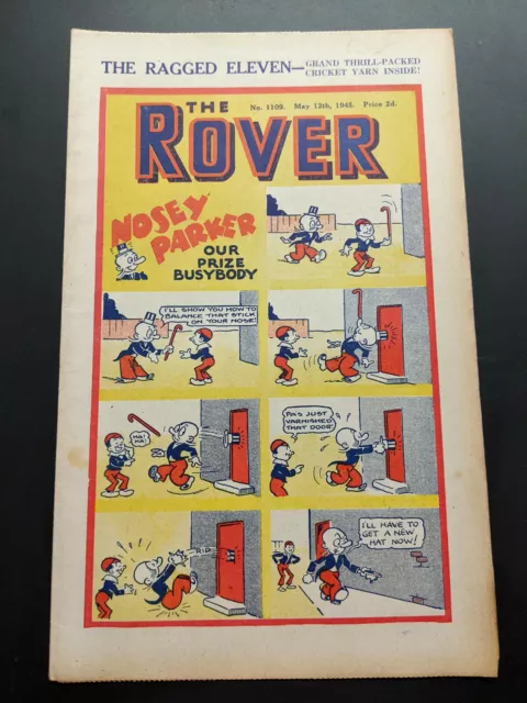 Rover Comic No 1109 May 12th 1945, DC Thomson, FREE UK POSTAGE