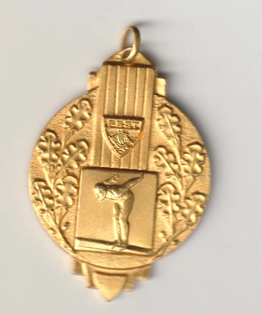 Médaille De Table Hauts-de-Seine Natation – 30e Anniversaire 1967-1997