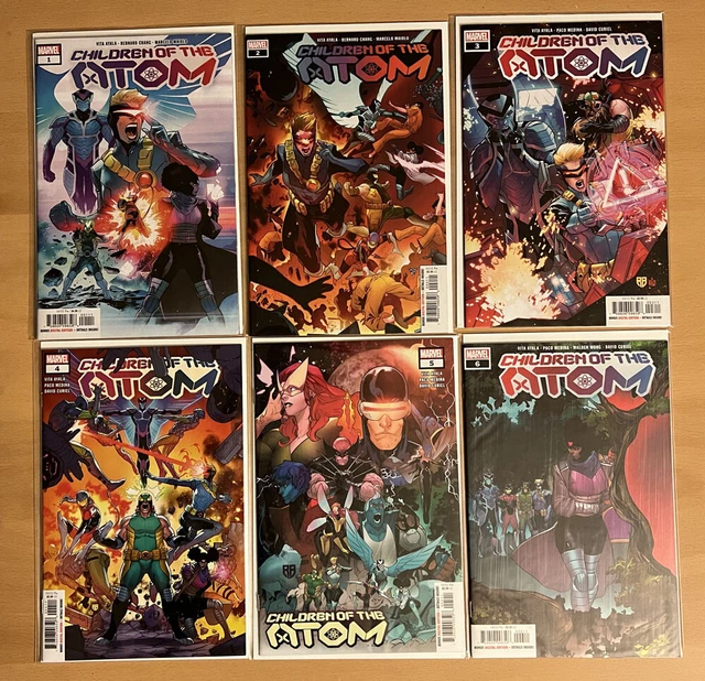 MARVEL X-MEN CHILDREN OF THE ATOM 6 comic lot 1 2 3 4 5 6 COMPLETE SERIES 2021