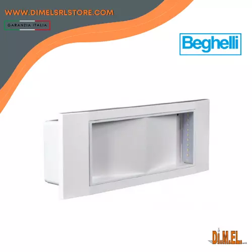 Beghelli 1499  Lampada Di Emergenza Led Incasso Modello 11W Con Batteria A Litio