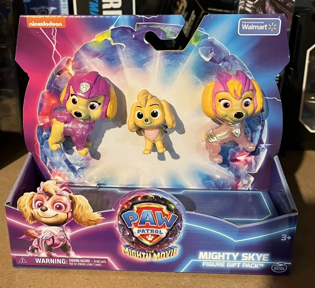 PAW PATROL THE Mighty Movie Mighty Skye Figure Gift Set NEW 2023 $26.11