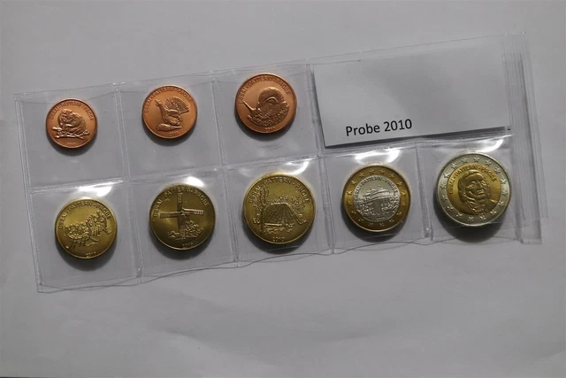 Estonia 2010 Fantasy Euro Pattern Coin Set B36 #133