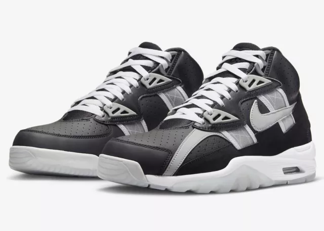 NIKE AIR TRAINER SC High Black Gold Red White 302346 070 Size 8 Bo Jackson 49.00 PicClick