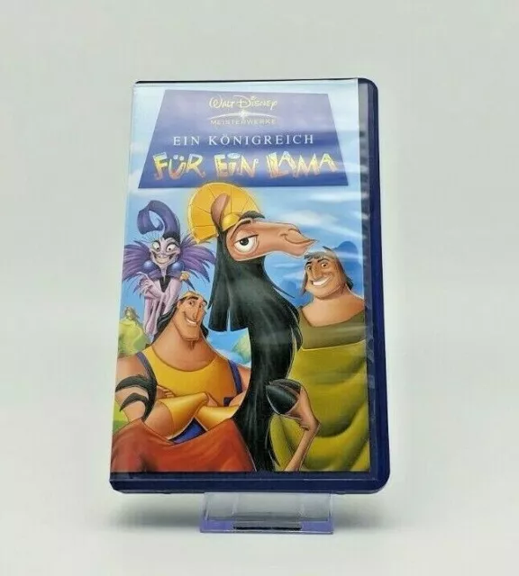 Walt Disney Meisterwerke - Ein Königreich für ein Lama - VHS 00134 mit Hologramm