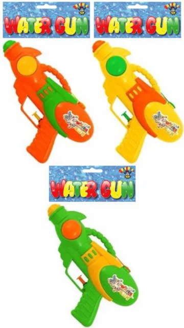Kids WATER GUN Plastic Toy Super Soaker Pistol Outdoor Blaster Summer Fun 21cm 2