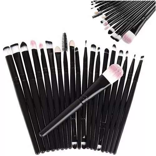 20tlg Make up Pinsel Set Schminkpinsel Kosmetikpinsel Lidschatten Kosmetik