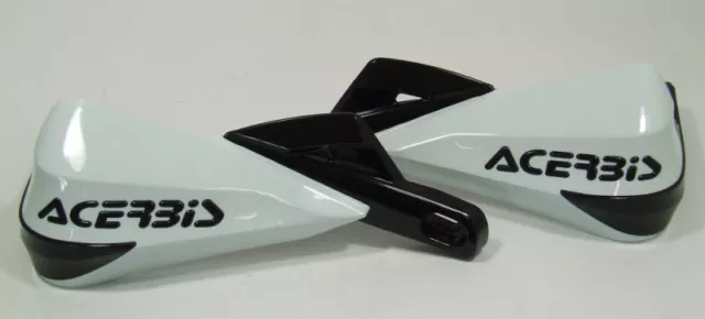 Acerbis Motorrad Handprotektoren KIT RALLY III weiß-schwarz inkl. Anbaukit