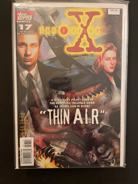 The X-Files 17 High Grade 9.4 Topps Comic Book D92-93