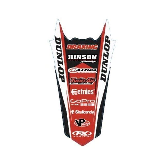 Factory Effex 17-32320 Rear Fender Graphics - compatible with Honda