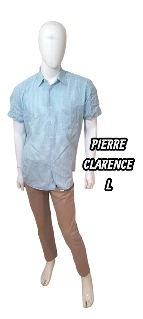 Chemise Habillée Homme Pierre Clarence - Taille M, Couleur écrue/crème, Manches Longues - Occasion Très Bon état