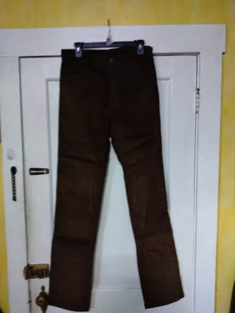 Levis Cords, Brown, Straight Leg, Vintage, W32 L36.