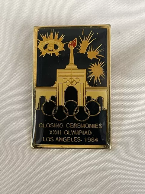 Los Angeles 1984 Olympic Closing Ceremonies Olympic Pin