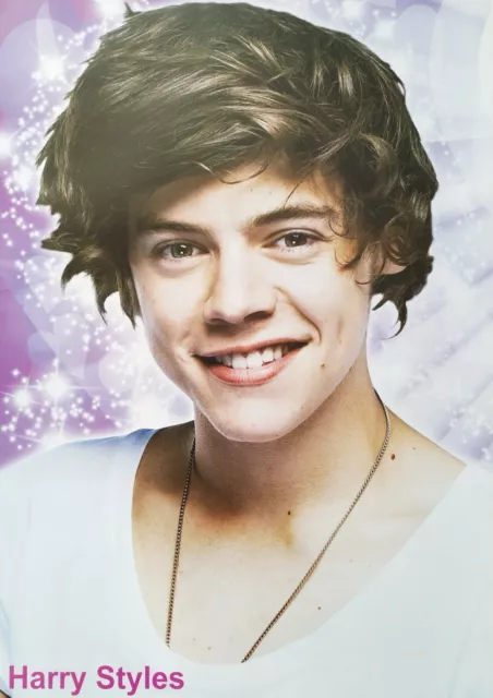 HARRY STYLES - A4 Poster (ca. 21 x 28 cm) - One Direction Clippings Fan Sammlung