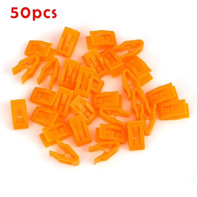50 Clips Panneau Porte Voiture Cuigu - Compatible BMW E34 E36 E39 E46 X5 - Nylon