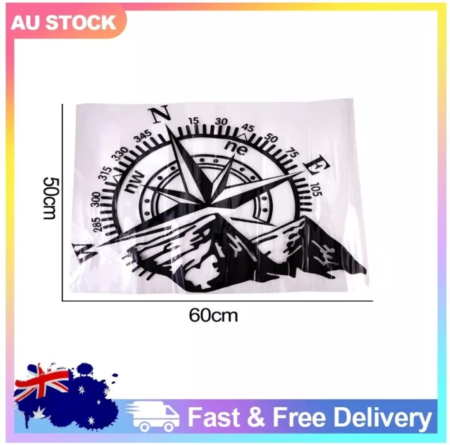 Mountain For Compass Large Vinyl Car Bonnet Side Stickers Decal Camper Caravan