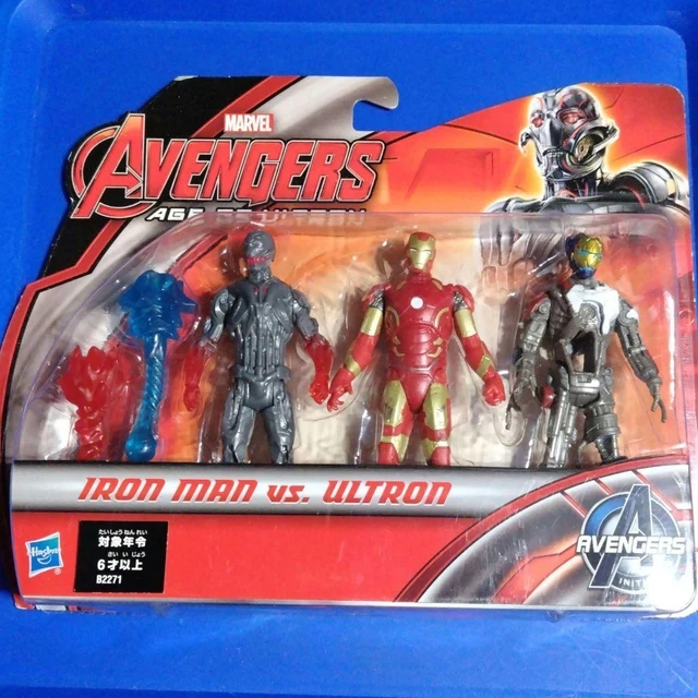 HASBRO MARVEL AVENGERS Age Of Ultron Iron Man VS Ultron Figure Set EUR ...