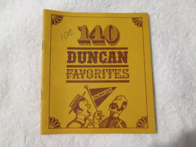 Duncan Miller Parking Meter Vintage Print Advertising Song Pamphlet Book