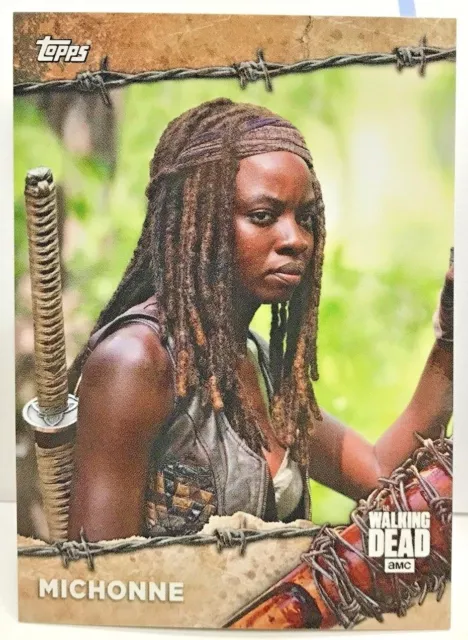 Michonne 2017 Topps Sur Demand The Walking Dead 100th Episo Saison 8#7 - Sp/282