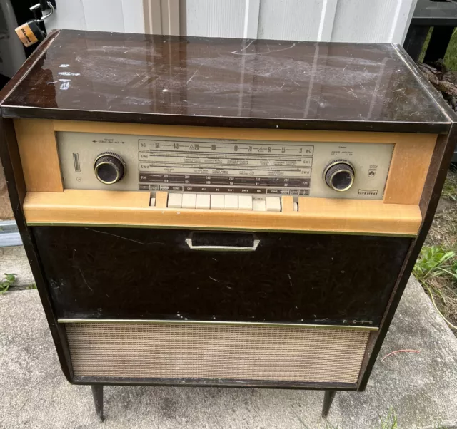 Grundig Tube Stereo Console VINTAGE