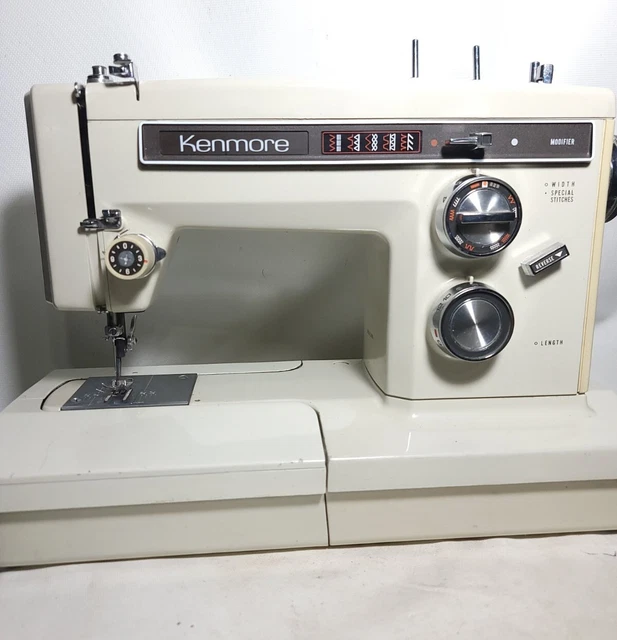SEARS KENMORE 158.19412 Heavy Duty Zig Zag Sewing Machine with