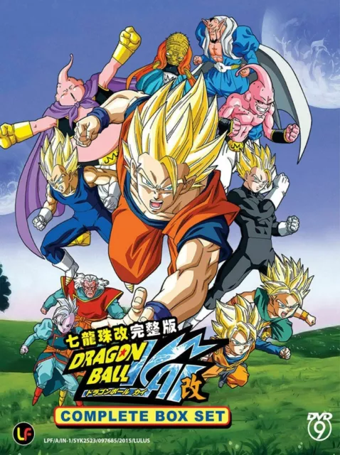 Anime DVD DRAGON BALL Z KAI Complete Series (1-167 End) ENGLISH Dub Box Set