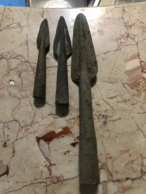 Caucasian. Trialeti Cultur BRONZE AGE. 2000 B.C BRONZE SPEAR HEAD