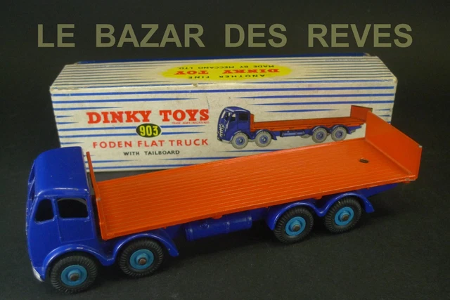 Dinky Supertoys 905 - Foden Flat Truck à chaînes - Made in England
