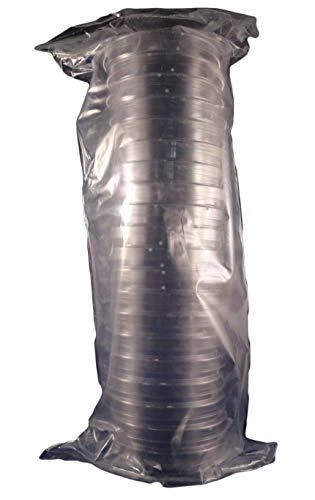 20 Pack Sterilized Petri Dishes 100 Millimeter Diameter