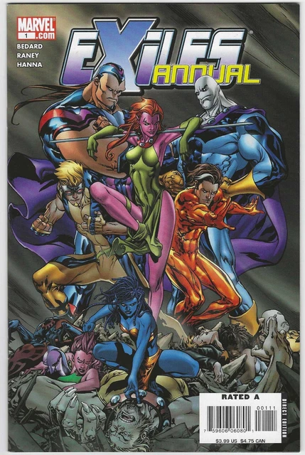 Exiles Annual 1 Nm 2007 2001 Series Annual Lb1