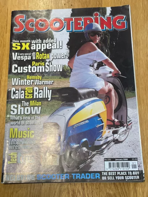 Scootering Magazine Issue No 236 - January 2006 Very good condition