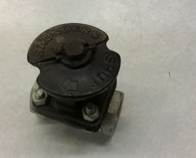 Saunders Pump Valve 1/2" NPT NEW 1 pc Free Shipping