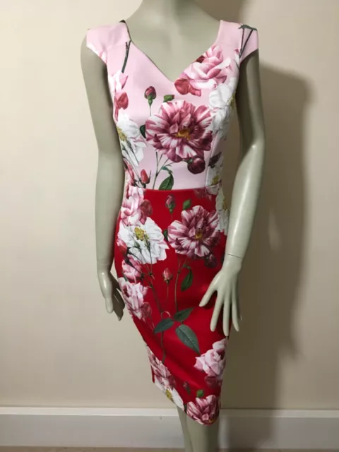TED BAKER SAAFI dress size 3 39.00 PicClick UK