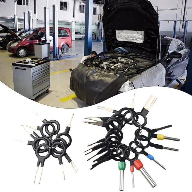 Kit D'outils De Retrait De Broches électriques - 18 Pièces, Pour Câblage Auto, Prises Et Connecteurs