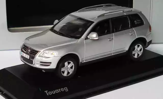 Vw Volkswagen Touareg V10 Tdi 2007 Typ 7L Gp Silver Minichamps 1/43 Silber