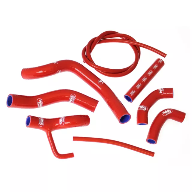 Samco Kit Manicotti Tubi Radiatore Rosso Ducati Multistrada 1200 2010-2014