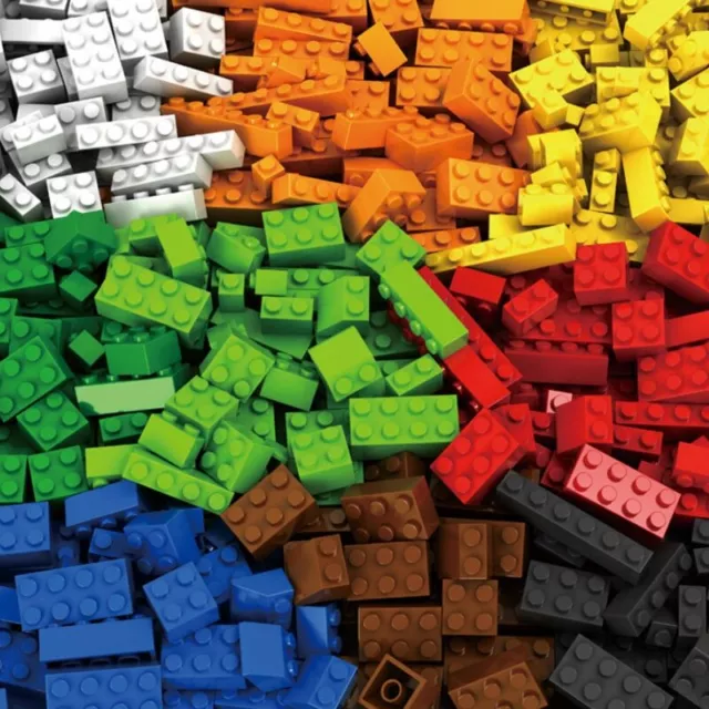 1000 Pieces Building Blocks City DIY Creative Bricks Bulk Model Figures Kids Toy