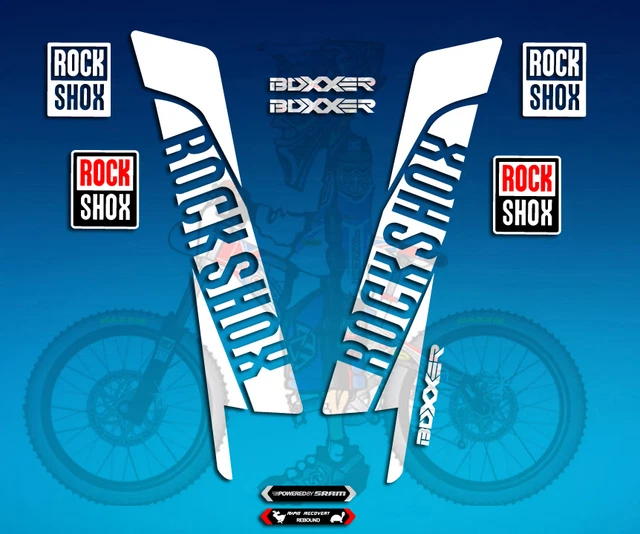 Autocollants De Fourche Rock Shox Reba 2020: Stickers De