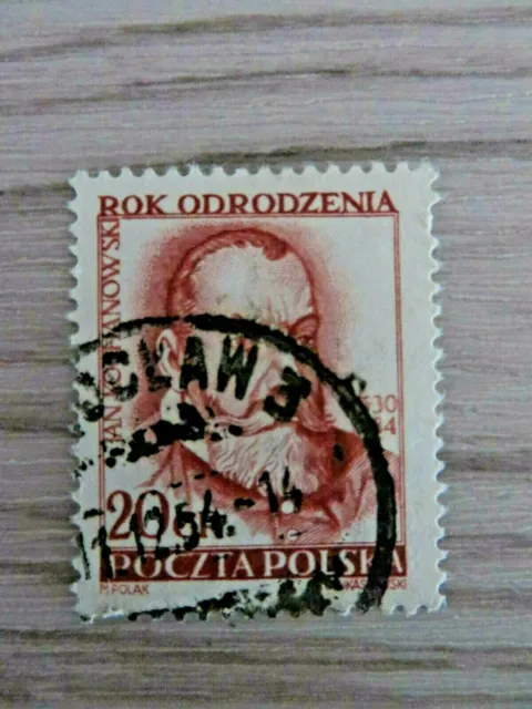 Briefmarken Polen, gestempelt 1953, Renaissance-Jahr,1 Wert