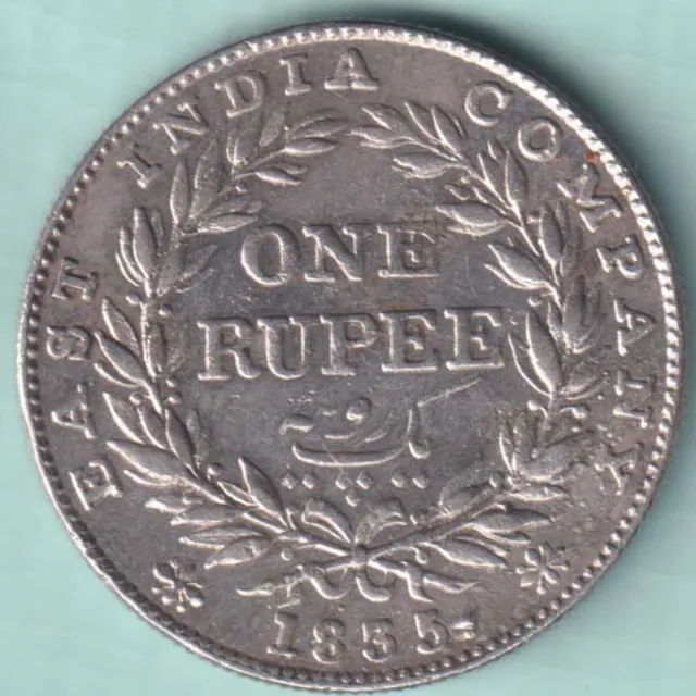 British India 1835 William Iiii One Rupee Plain Neck Rare Silver Coin In Top