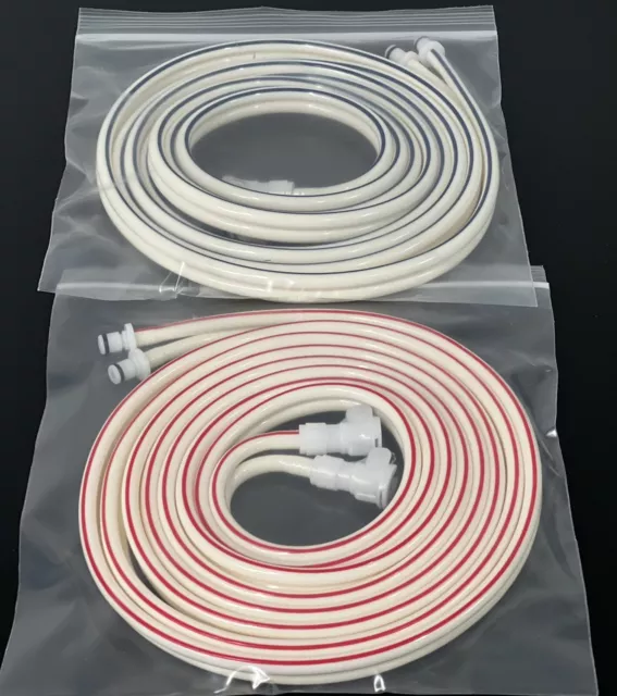 Zimmer ATS 4000 Tourniquet Blue & Red Hoses Set - Same Day Shipping