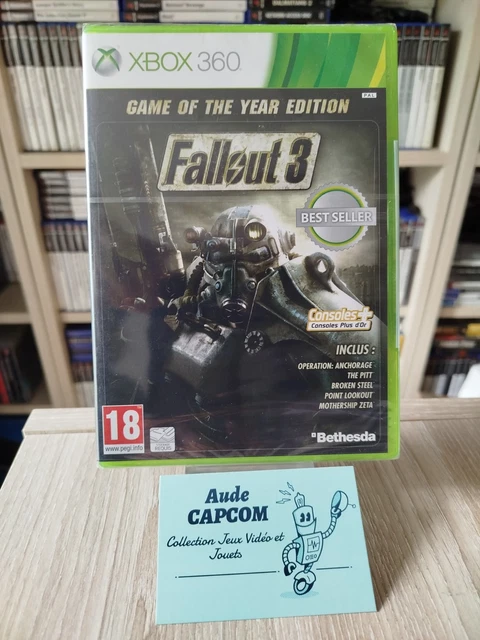 Jeu Fallout 3 Game Of The Year Edition - Xbox 360 Version PAL Neuve Sous Blister