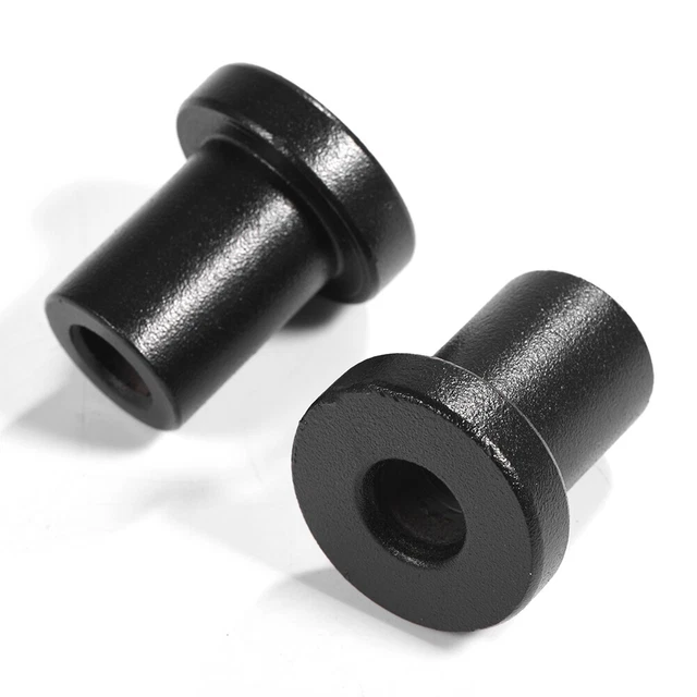 4X Sliding Barn Door Hardware Wall Track Spacers Carbon Steel Connector