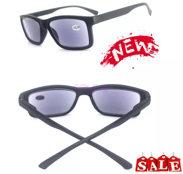 SALE Unisex UV Reader Sun Readers Reading Glasses UV400 Mens Womens +1.0~+3.5°