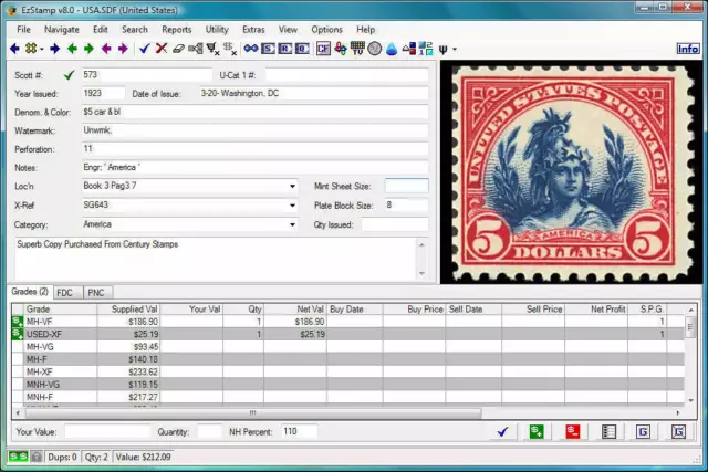 USA 2024 Stamp Inventory & Recognition Software, SCOTT#'s, Catalog Your Stamps